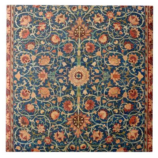 モリス – オランダパーク、ヴィンテージカーペットデザイン、 タイル (正面)