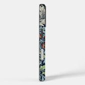 モリス ネイビーブルー スネークヘッド フラワー 壁紙 Case-Mate iPhoneケース (裏面 / 右)