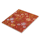 モリス – バラとリリー タイル (側面)