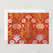 モリス – バラとリリー ポストカード (正面/裏面)