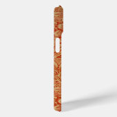 モリス – ピンクとポピー。フローラルパターン Case-Mate iPhoneケース (裏面 / 右)