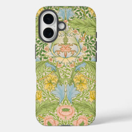 モリス マートル フラワー アール・ヌーヴォー パステル iPhone 16ケース