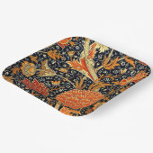 モリス – レイ、カラフルフローラルパターン紙プレート ペーパープレート (傾斜あり)