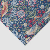 モリス – ヴィンテージイチゴ泥棒フローラルパターン 薄葉紙 (詳細)