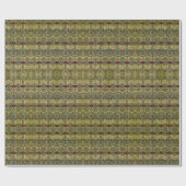 モリス – ヴィンテージ1890チューリップ&バラ花柄 ラッピングペーパー (フラット)