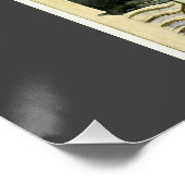 モリス – 夜天使が衰える月を持つ ポスター (コーナー)