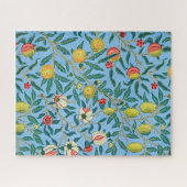 モリス – 4つのフルーツ、パタ人気があるーン、 ジグソーパズル (横)