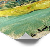 モリソット – フォンテーヌブロー公園1893 ポスター (角)