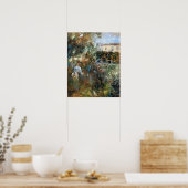 モリソット – 庭の女性1882 ポスター (キッチン)