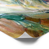 モリソット – 麦藁帽子の女の子1892 ポスター (角)