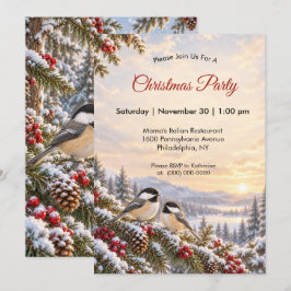 モリチッシのクリスマスパーティー 招待状