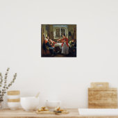 モリッツダニエル・オッペンハイムザリターン ポスター (キッチン)