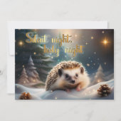 モリヘッジホッグ 静かな夜 聖なる夜 クリスマス (正面)
