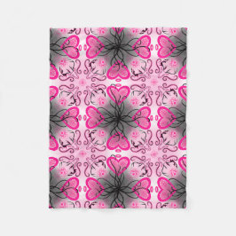 「モリモン・トゥア」と鹿にクモが言った フリースブランケット