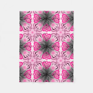 「モリモン・トゥア」と鹿にクモが言った フリースブランケット