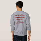 モリルトン高校1980年卒業生再会Tシャツ スウェットシャツ (裏面フル)