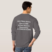 モリルトン高校1980年卒業生再会Tシャツ Tシャツ (裏面フル)
