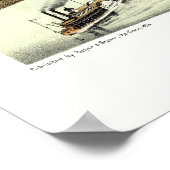 モリン， IL – パノラママップ – 1869 ポスター (角)