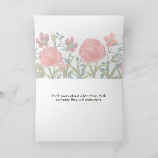 モリーさん勇気 カード (内部)