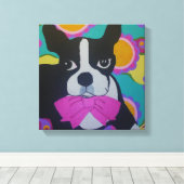 モリーの引き伸ばしキャンバス印刷 キャンバスプリント (インサイチュ (ウッドフロア))