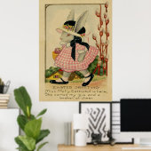 モリーコットンテールイースター ポスター (ホームオフィス)