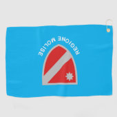 モリーゼ国旗（イタリア） ゴルフタオル (横)