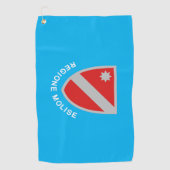 モリーゼ国旗（イタリア） ゴルフタオル (正面)