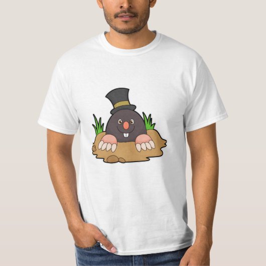モリーヒル&ハット付きモル Tシャツ (正面)