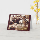 モリーピコンヴィンテージおめでとう カード (黄色い花)