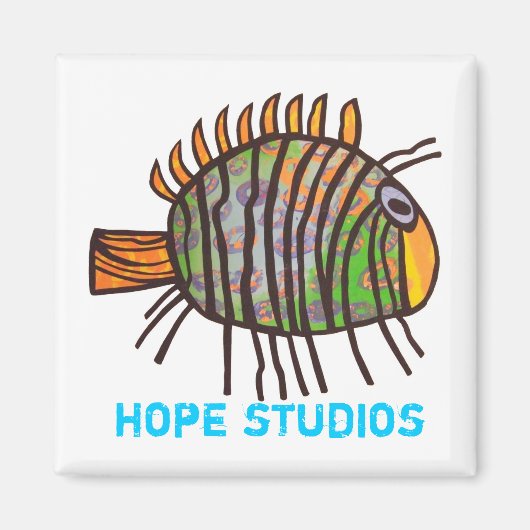 モリーフィッシュマグネット マグネット (正面)