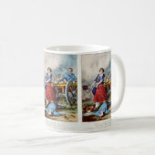 モリー投手の革命戦争マグ コーヒーマグカップ (正面右)