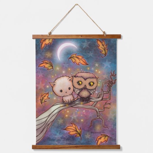 モリー・ハリソンさんの可愛いアートワーク|過去記事 吊り下げ型タペストリー (正面)