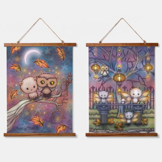 モリー・ハリソンさんの可愛いアートワーク|過去記事 吊り下げ型タペストリー (ダブル)