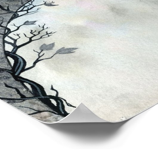 モリー・ハリソンによるアストリッド・フェアリーのポスター ポスター (角)