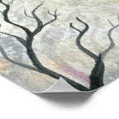 モリー・ハリソンによるゴシック様式のフェアリー・アートのポスター ポスター (角)