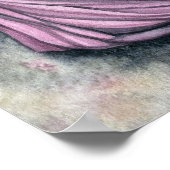 モリー・ハリソンによるゴシック様式のフェアリー・アートのポスター ポスター (角)