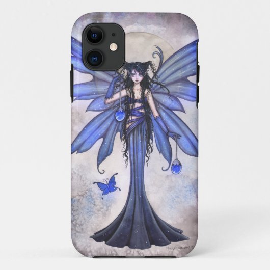 モリー・ハリソンによるゴシック・フェアリー・ファンタジーiPhoneケース Case-Mate iPhoneケース (裏面)