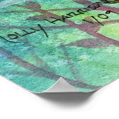 モリー・ハリソンによるドラゴンポスター付き人魚 ポスター (角)