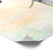 モリー・ハリソンによるフェアリー・ドラゴンのポスター ポスター (角)