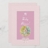モリー・ハリソンによるベビーシャワーの招待状 招待状 (正面/裏面)