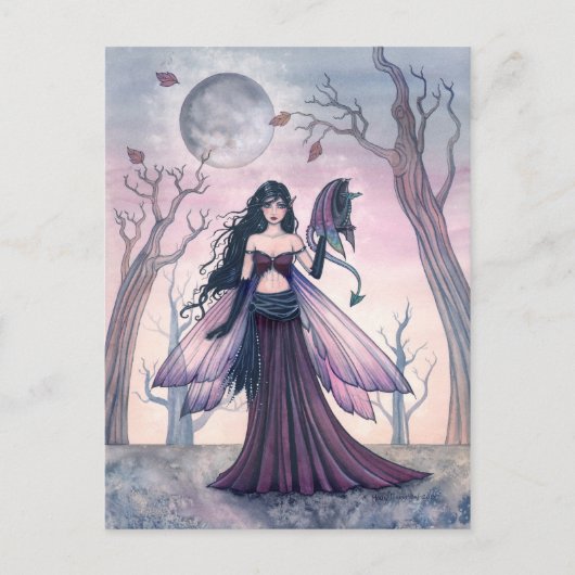 モリー・ハリソンによるリトルビーストのポストカード ポストカード (正面)