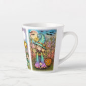 モリー・ハリソンによる可愛いハロウィーンウィッチ3選 カフェラテマグ (右)