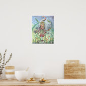 モリー・ハリソンによる夏の妖精のポスター ポスター (キッチン)