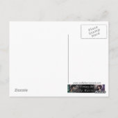 モリー・ハリソンによる水彩人魚アートのポストカード ポストカード (裏面)