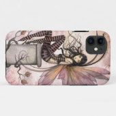 モリー・ハリソンによる秋のそよ風の妖精ファンタジーアート Case-Mate iPhoneケース (裏面(横))