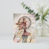 モリー・ハリソンによる秋の妖精のはがき ポストカード (スタンド正面)