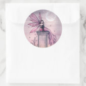 モリー・ハリソンによる秋の妖精のシール ラウンドシール (バッグ)