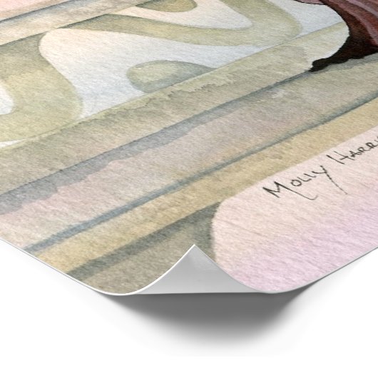 モリー・ハリソンによる秋の妖精のポスター ポスター (角)