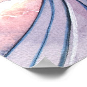 モリー・ハリソンによる美しいエンジェルプリント ポスター (角)