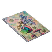 モリー・ハリソンによる静かな瞑想フェアリー・アート ノートブック (右側)